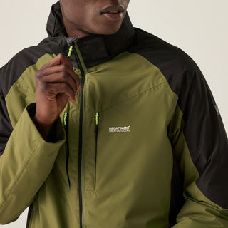 Men's Winter Calderdale II Waterproof Jacket Nephrite Green Black