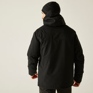 Men's Highton Stretch Padded Jacket | Black Gold Fleck