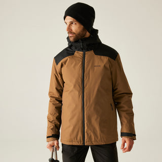 Men's Thornridge Waterproof Insulated Jacket | Nut Brown Black