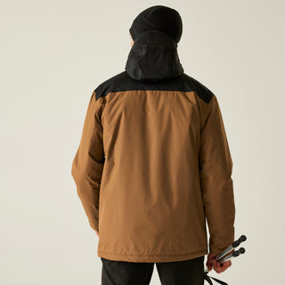 Men's Thornridge Waterproof Insulated Jacket | Nut Brown Black
