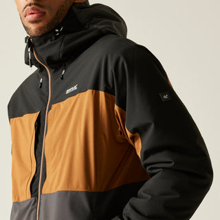 Men's Maland Waterproof Insulated Jacket | Brown Black