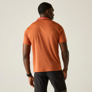Men's Maverick V Active Polo Shirt | Brick
