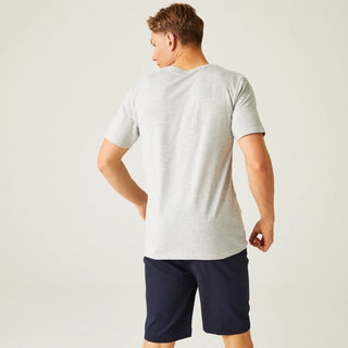 Men's Cline VII Graphic T-Shirt Silver Grey Marl