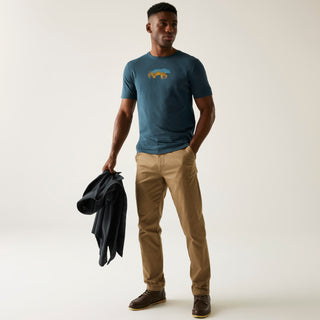 Men's Cline IX T-Shirt | Moonlight Denim Bear