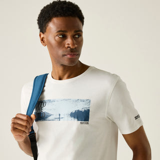 Men's Cline IX T-Shirt | White Outdoor Wild