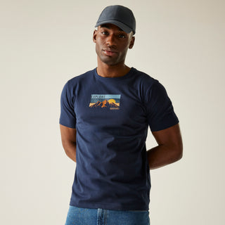 Men's Cline IX T-Shirt | Navy Explore