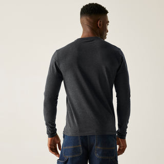 Men's Maylow Long Sleeved T-Shirt | Black