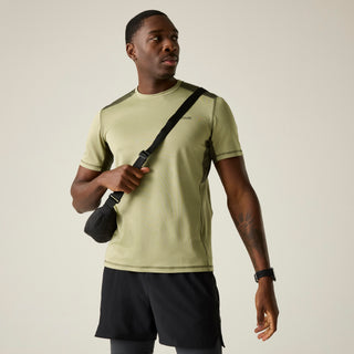 Men's Virda T-Shirt | Light Sage Dark Khaki