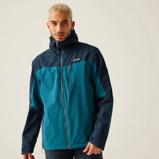 Men's Birchdale Waterproof Jacket Moroccan Blue Navy Moonlight Denim