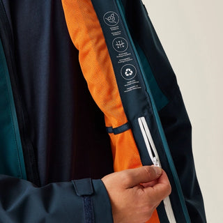 Men's Birchdale Waterproof Jacket Moroccan Blue Navy Moonlight Denim