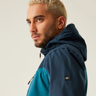 Men's Birchdale Waterproof Jacket Moroccan Blue Navy Moonlight Denim