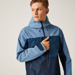 Men's Maland Waterproof Jacket Coronet Blue Moomlight Denim Navy