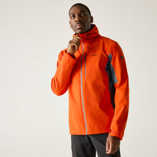 Men's Birchdale II Waterproof Jacket | Rusty Orange Dark Storm