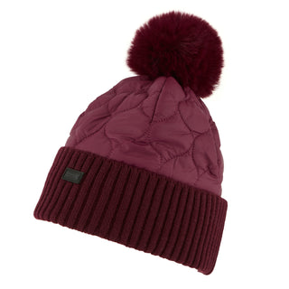 Unisex Showerproof Beanie Hat | Dark Pimento