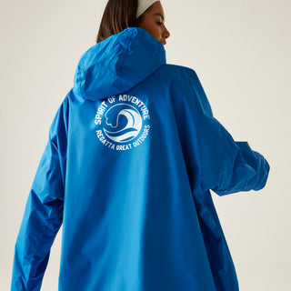 Adult's Waterproof Changing Robe | Oxford Blue