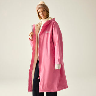 Adult's Waterproof Changing Robe | Pink Lemonade