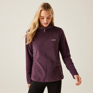 Women's Sweethart Lightweight Half-Zip Fleece | Dark Plum