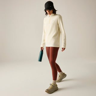 Women's Sweethart Lightweight Half-Zip Fleece | Polar Bear Parchment