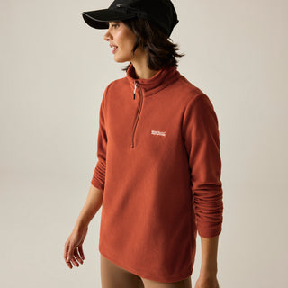 Women's Sweethart Lightweight Half-Zip Fleece | Brick