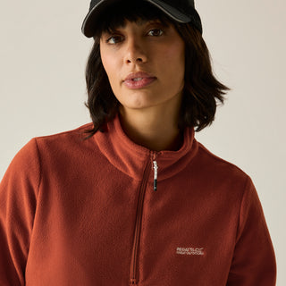 Women's Sweethart Lightweight Half-Zip Fleece | Brick