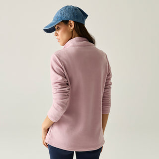 Women's Sweethart Lightweight Half-Zip Fleece | Powered Lilac