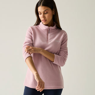Women's Sweethart Lightweight Half-Zip Fleece | Powered Lilac