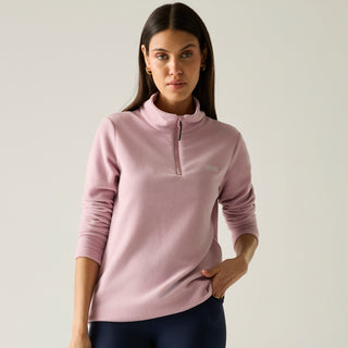 Women's Sweethart Lightweight Half-Zip Fleece | Powered Lilac