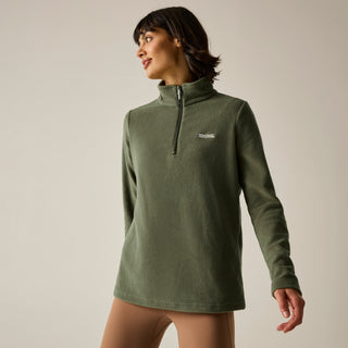 Women's Sweethart Lightweight Half-Zip Fleece | Olive Night