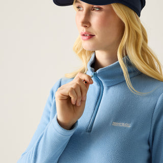 Women's Sweethart Lightweight Half-Zip Fleece | Washed Denim