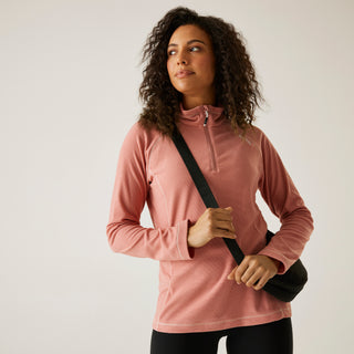 Women's Montes Lightweight Half-Zip Fleece | Dusty Rose