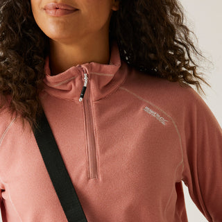 Women's Montes Lightweight Half-Zip Fleece | Dusty Rose