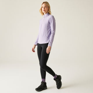 Women's Montes Lightweight Half-Zip Fleece | Wisteria Lilac Thistle