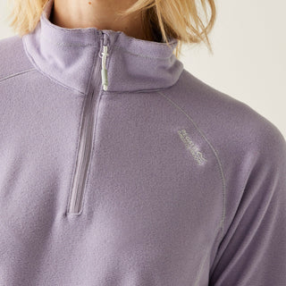 Women's Montes Lightweight Half-Zip Fleece | Wisteria Lilac Thistle