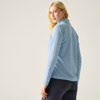 Women's Montes Lightweight Half-Zip Fleece | Washed Denim