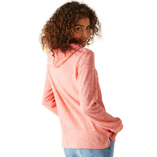 Women's Azaelia Lightweight Hoodie Shell Pink Marl