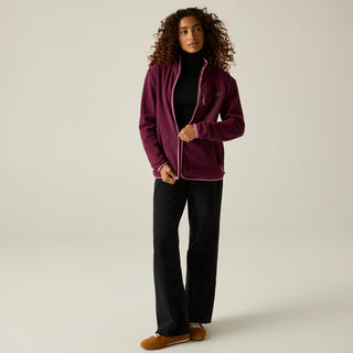 Frankie Full Zip Fleece | Fig Violet