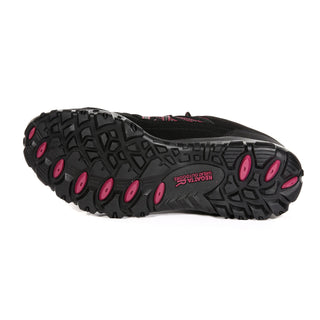 Women's Edgepoint III Waterproof Low Walking Shoes Black Beaujolais