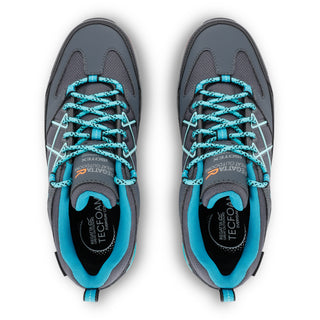 Women's Samaris III Low Walking Shoes | Seal Grey Turquoise