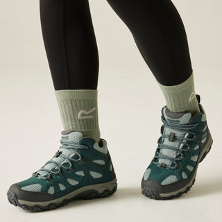 Womens Edgepoint IV Mid Walking Boots | Green Haze