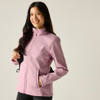 Women's Connie V Softshell Walking Jacket | Powdered Lilac