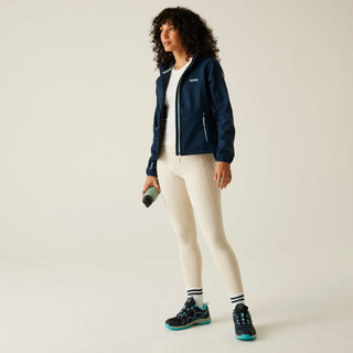 Women's Arec III Softshell Jacket | Navy Marl Icy Morn