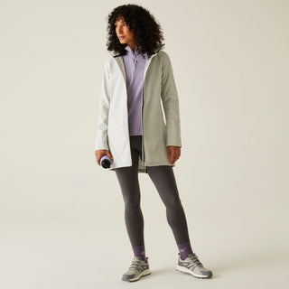 Women's Carisbrooke Softshell Jacket | Oyster Mushroom Wisteria
