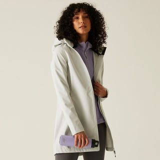 Women's Carisbrooke Softshell Jacket | Oyster Mushroom Wisteria