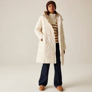 Women's Nurie Quilted Jacket | Light Vanilla