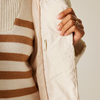 Women's Nurie Quilted Jacket | Light Vanilla