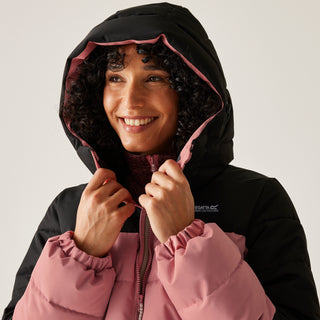 Women's Aldthorn Padded Jacket | Dusty Rose Black