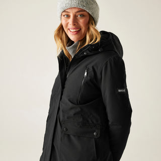 Women's Valenta Waterproof Insulated Jacket | Black