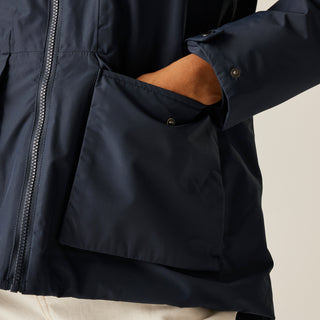 Women's Melane Waterproof Insulated Jacket | Navy Black