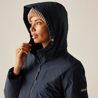 Women's Melane Waterproof Insulated Jacket | Navy Black