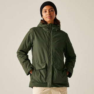 Women's Melane Waterproof Insulated Jacket | Khaki Green